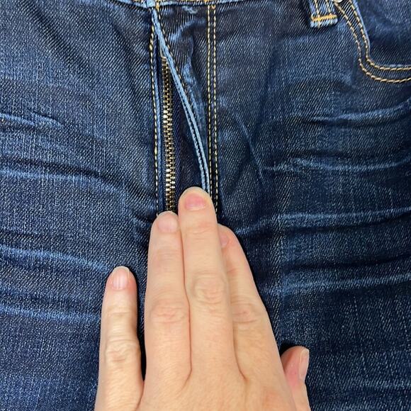 Talbots Bootcut jeans no size tag see measurements (10/12) - dark wash - Picture 4 of 9